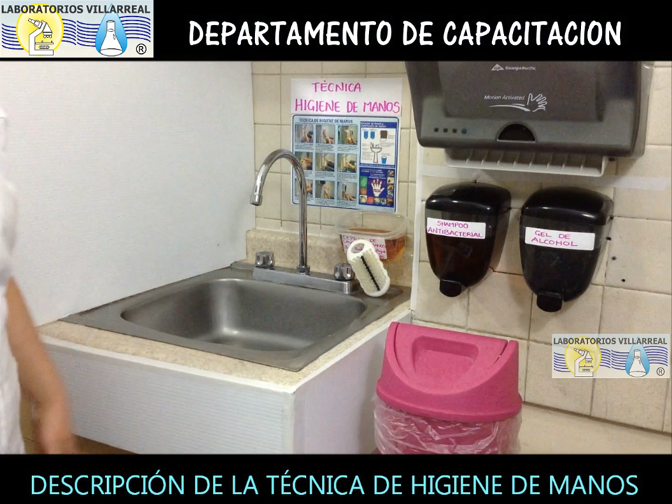 TECNICA DE HIGIENE DE MANOS